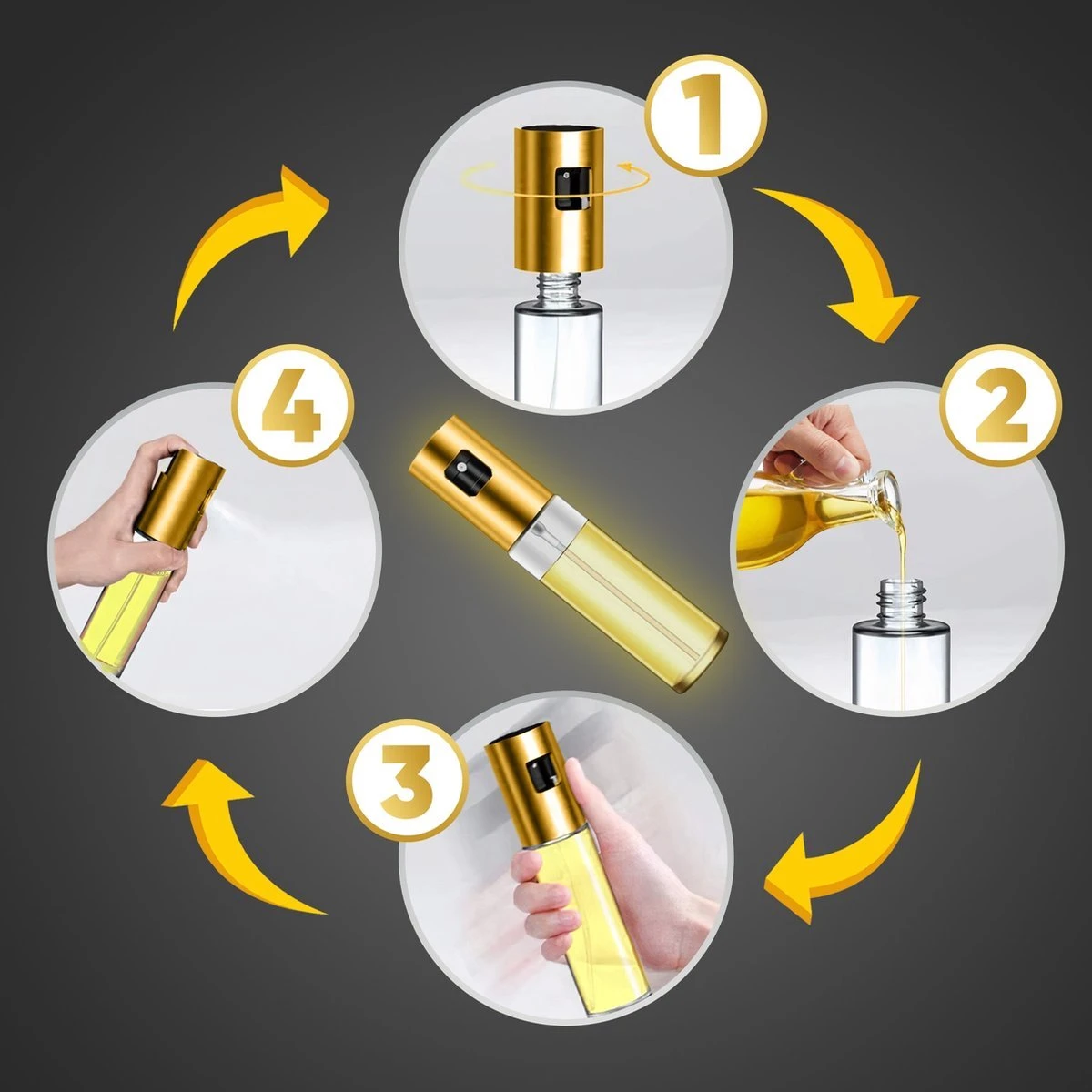 Merkloos Olijfsprayer - Olijfolie Sprayer - Olijfolie Diffuser - Keuken Spray - Olijfolie Verstuiver - Inclusief Trechter - Glazen Olijfolie Sprayer - Olijfolie Fles - Olijfolie Schenktuit - Olie Sprayer - Olie Diffuser 5 Merkloos Olijfsprayer - Olijfolie Sprayer - Olijfolie Diffuser - Keuken Spray - Olijfolie Verstuiver - Inclusief Trechter - Glazen Olijfolie Sprayer - Olijfolie Fles - Olijfolie Schenktuit - Olie Sprayer - Olie Diffuser - Afbeelding 3