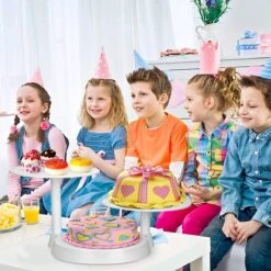 UTEN - Taartplateau Wit - Taartplateau 3 Lagen - Taartplateau Met Voet - Diameter Van Ø28cm,28cm,29cm - Afneembare Taartplateau - Ideaal Voor Het Snijden En Maken Van Taarten -KitchenAids Winkel 1200x1200 1080