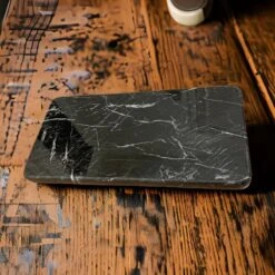 Zwart Marmeren Rechthoekig Tray - Dessertbord - Dienblad - Plaat 15x30 Cm -KitchenAids Winkel 1200x1200 1162
