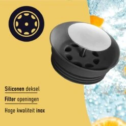 Waterkaraf 1.2L - Schenkkan Uit Glas - Waterkan Met Filter En Deksel 9 Waterkaraf 1.2L - Schenkkan Uit Glas - Waterkan Met Filter En Deksel -KitchenAids Winkel 1200x1200 1180