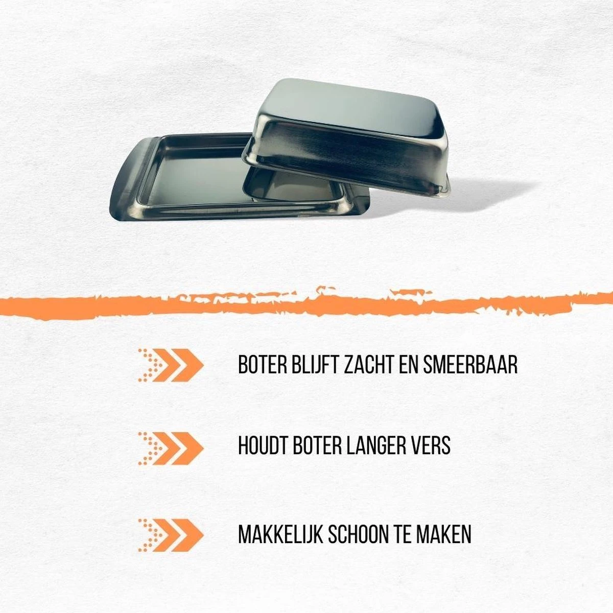 Excellent Houseware Botervloot - RVS - Met Deksel - Botervlootje - Boterschaal - Serveergerei - Keuken 4 Excellent Houseware Botervloot - RVS - Met Deksel - Botervlootje - Boterschaal - Serveergerei - Keuken - Afbeelding 2