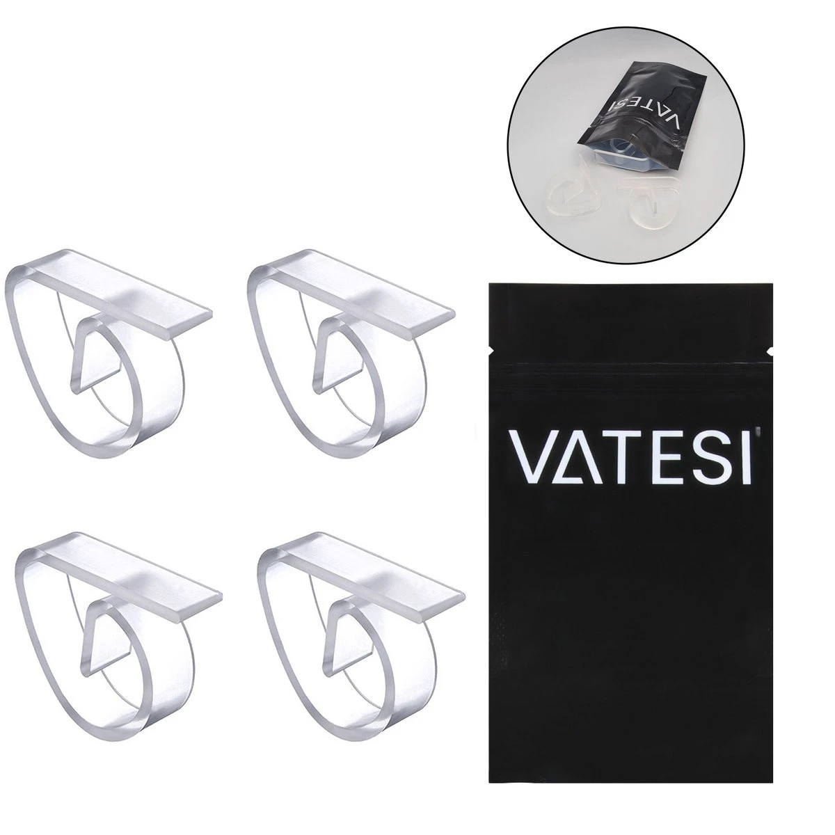 Tafelklemmen Voor Tafelkleed - 4 Stuks - Stevige Klemmen 6 Tafelklemmen Voor Tafelkleed - 4 Stuks - Stevige Klemmen - Afbeelding 4