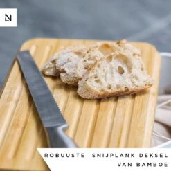 LARS NYSØM Metalen Broodtrommel Met Broodzak 34x18.5x13.5cm Cool Grey -KitchenAids Winkel 1200x1200 1262