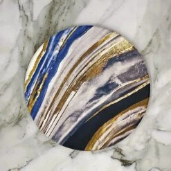 Maison Extravagante - Luxe Onderzetters 'Nordic' Voor Glazen En Mokken - Set Van 6 - Inclusief Zwarte Metalen Houder - Keramische Onderzetters - Anti-slip - Rond -KitchenAids Winkel 1200x1200 29