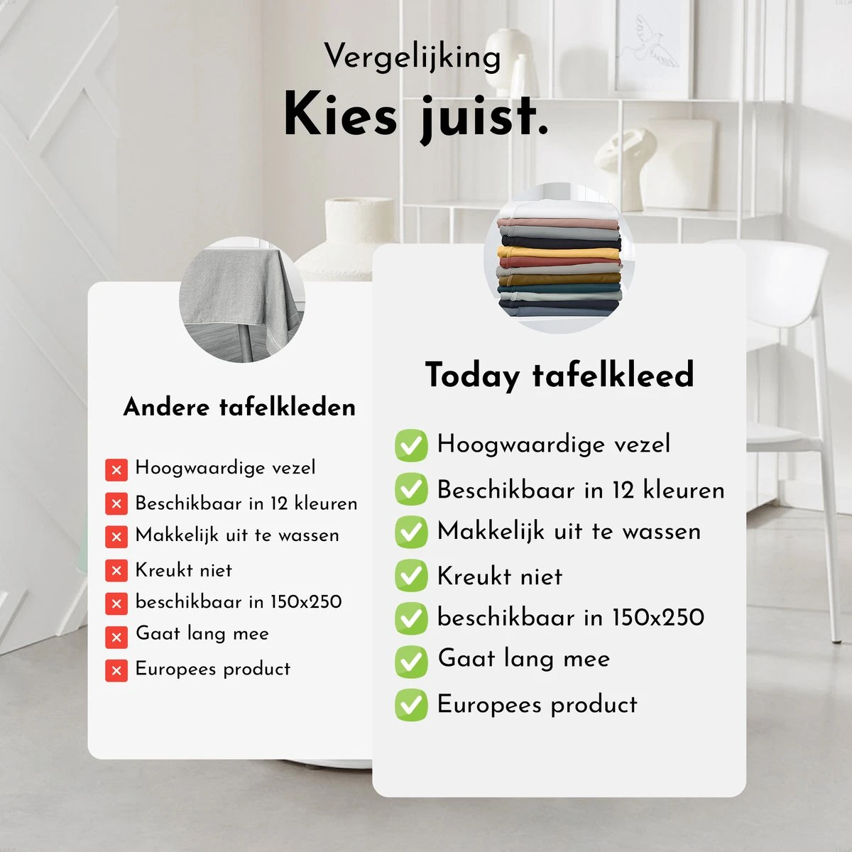 Today Rond Tafelkleed- Tafellaken - Ø180cm - Polyester - Dune - Zandkleur 7 Today Rond Tafelkleed- Tafellaken - Ø180cm - Polyester - Dune - Zandkleur - Afbeelding 5