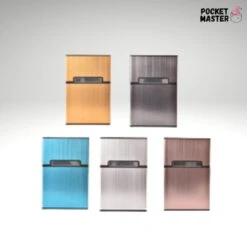 PocketMaster® Sigaretten Doosje - Zilver - Aluminium - Sigaretten Houder/Hoesje - Weerbestendig - Stevig En Luxe Opbergdoosje -KitchenAids Winkel 1200x1200 348