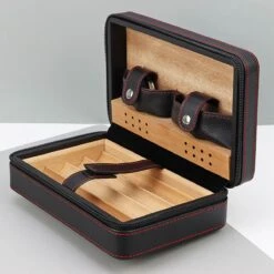 Luxe Humidor Sigaren Set - Sigarendoos Leer Zwart - Sigarenkoker - Cabinet - Reis - Cadeauset - Incl. Accessoires 10 Luxe Humidor Sigaren Set - Sigarendoos Leer Zwart - Sigarenkoker - Cabinet - Reis - Cadeauset - Incl. Accessoires -KitchenAids Winkel 1200x1200 387
