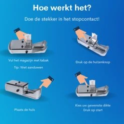 Elektrische Sigarettenmaker - Sigarettenmakers - Elektrische Sigarettenmachine - Automatische Sigaretten Maker - Electrische Sigarettenvuller - Met Opbergdoosje 13 Elektrische Sigarettenmaker - Sigarettenmakers - Elektrische Sigarettenmachine - Automatische Sigaretten Maker - Electrische Sigarettenvuller - Met Opbergdoosje -KitchenAids Winkel 1200x1200 406