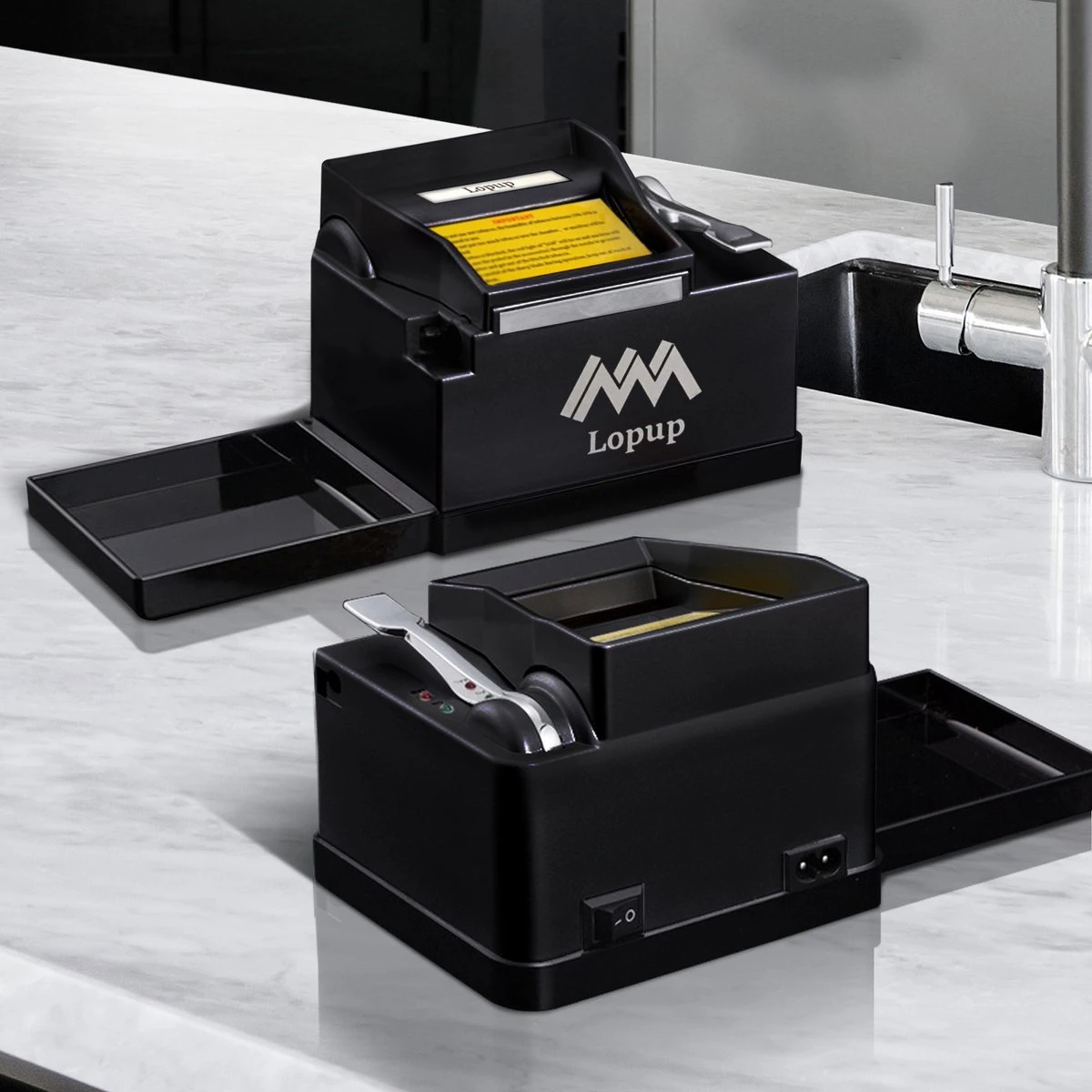 Lopup® Elektrische Sigarettenmaker - Sigarettenmakers - Sigaretten Maker Elektrisch - Hulzenstopper - Sigaretten - Exclusieve NL Handleiding - Zwart 10 Lopup® Elektrische Sigarettenmaker - Sigarettenmakers - Sigaretten Maker Elektrisch - Hulzenstopper - Sigaretten - Exclusieve NL Handleiding - Zwart - Afbeelding 8