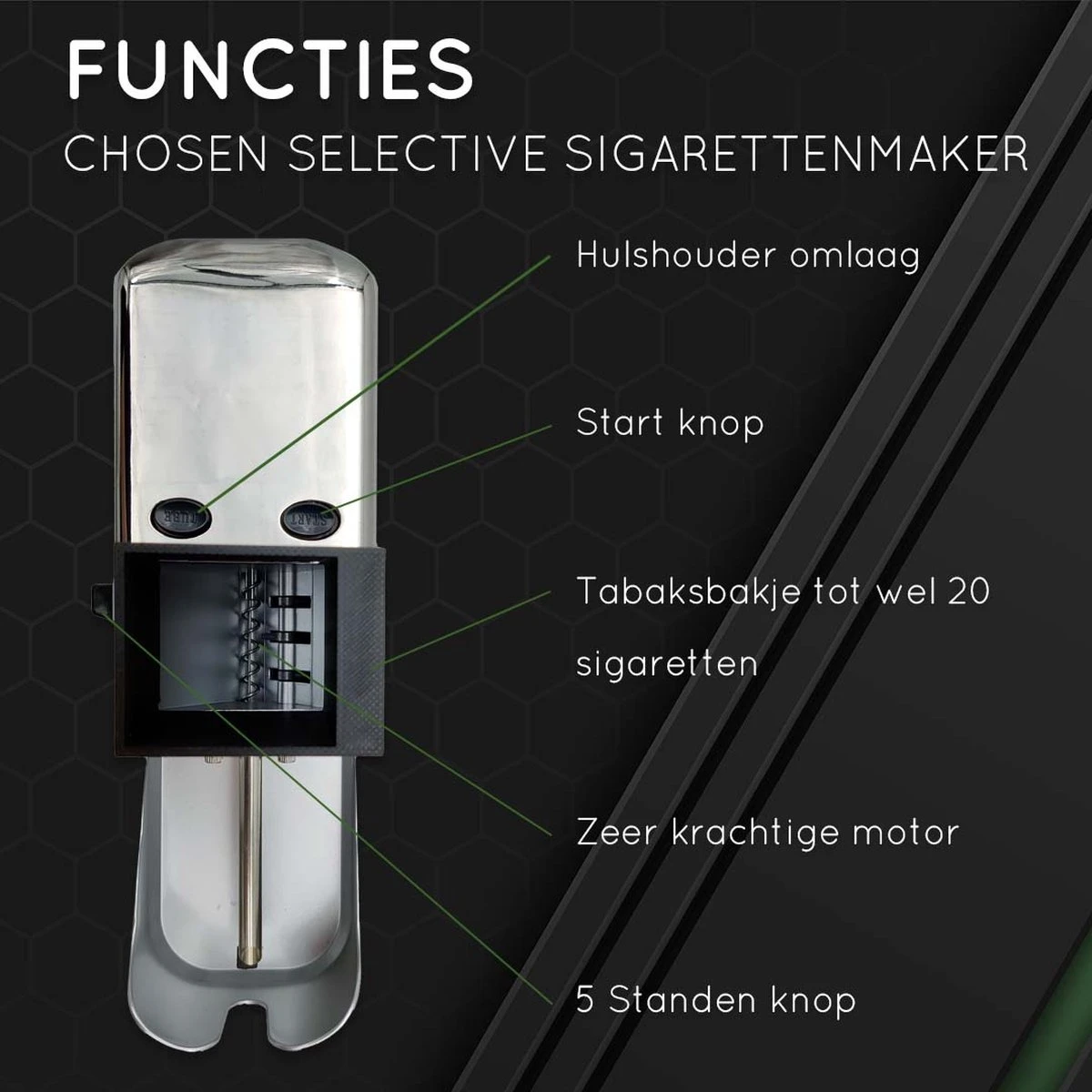 Gohh Digitale Vleesthermometer - Kookthermometer - Suikerthermometer - Inklapbare Sonde - BBQ Thermometer - LCD Scherm - Meter Tot 300 °C - Zwart 11 Gohh Digitale Vleesthermometer - Kookthermometer - Suikerthermometer - Inklapbare Sonde - BBQ Thermometer - LCD Scherm - Meter Tot 300 °C - Zwart - Afbeelding 9