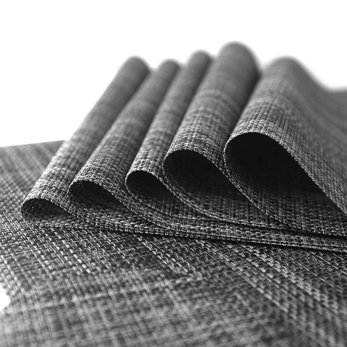 Merkloos De Millennials Duurzame Placemats 6+6 (gratis Coaster) - Zwart- Decoratie - Hittebestendig - Makkelijk Schoon - Fijngeweven PVC - Herbruikbare - Keukenaccessoires - Cadeau 8 Merkloos De Millennials Duurzame Placemats 6+6 (gratis Coaster) - Zwart- Decoratie - Hittebestendig - Makkelijk Schoon - Fijngeweven PVC - Herbruikbare - Keukenaccessoires - Cadeau - Afbeelding 6