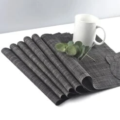 Merkloos De Millennials Duurzame Placemats 6+6 (gratis Coaster) - Zwart- Decoratie - Hittebestendig - Makkelijk Schoon - Fijngeweven PVC - Herbruikbare - Keukenaccessoires - Cadeau 16 Merkloos De Millennials Duurzame Placemats 6+6 (gratis Coaster) - Zwart- Decoratie - Hittebestendig - Makkelijk Schoon - Fijngeweven PVC - Herbruikbare - Keukenaccessoires - Cadeau -KitchenAids Winkel 1200x1200 566