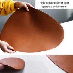 LUTCHOS Placemat Set - 12 Delig - Glorious Green - Lederlook - Waterafstotend - Krasbestendig -KitchenAids Winkel 1200x1200 661