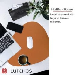 LUTCHOS Placemat Set - 12 Delig - Glorious Green - Lederlook - Waterafstotend - Krasbestendig -KitchenAids Winkel 1200x1200 662
