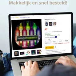 3M LED Onderzetter Voor Flessen - Bottle Light Met RGB LED Licht - Veranderd Van Kleur - Multicolor Verlichting - 1 Stuk - Flexibele LED Sticker - Meerdere Kleuren -KitchenAids Winkel 1200x1200 799