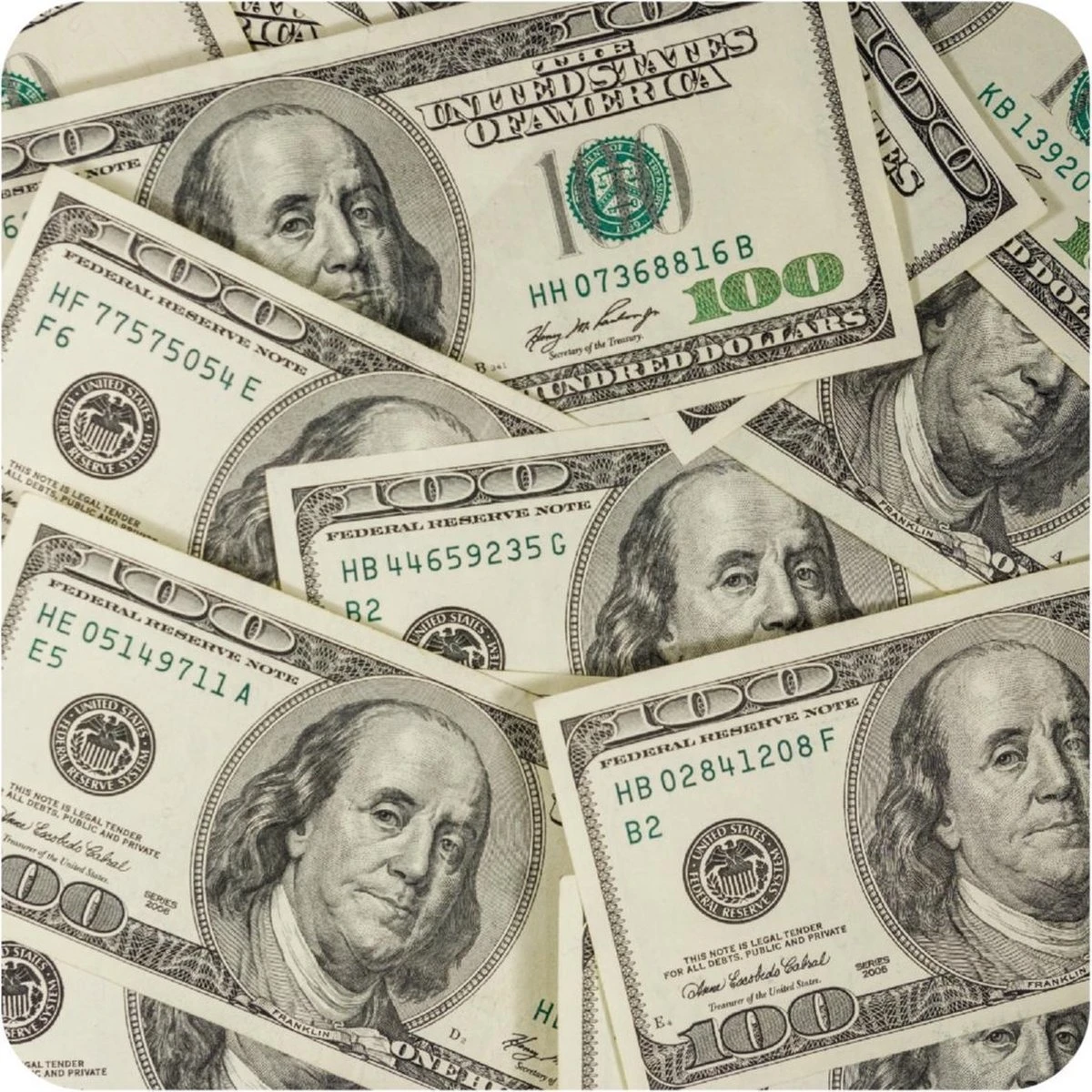 15x Stuks Dollar Geld Biljetten Onderzetters / Bierviltjes Van Karton Bank / Geld Thema - Glasonderzetters / Onderleggers - Dollars / Bankbiljetten/ Gangster Feestartikelen 3 15x Stuks Dollar Geld Biljetten Onderzetters / Bierviltjes Van Karton Bank / Geld Thema - Glasonderzetters / Onderleggers - Dollars / Bankbiljetten/ Gangster Feestartikelen