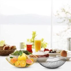 Maison Extravagante - Fruitschaal Nordic Black - Zwart - Decoratieve Schaal - Fruitmand - Ø26cm - Aluminium Draad 14 Maison Extravagante - Fruitschaal Nordic Black - Zwart - Decoratieve Schaal - Fruitmand - Ø26cm - Aluminium Draad -KitchenAids Winkel 1200x1200 850