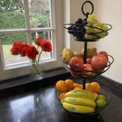 Chefs Cuisine Fruitmand - Fruit Mand - Fruit Etagère - Fruitmand 3 Lagen – Fruitschaal - Fruitmand 2 Lagen - Aanrecht Organiser - Zwart Roestvrij Staal - Geschenkset – Geschenkset Vrouwen – Kerstcadeau – Kerstcadeau Vrouwen 8 Chefs Cuisine Fruitmand - Fruit Mand - Fruit Etagère - Fruitmand 3 Lagen – Fruitschaal - Fruitmand 2 Lagen - Aanrecht Organiser - Zwart Roestvrij Staal - Geschenkset – Geschenkset Vrouwen – Kerstcadeau – Kerstcadeau Vrouwen -KitchenAids Winkel 1200x1200 882