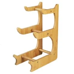 DESIGN Fruitschaal - Etagere 3 Laags – Landelijk Fruitmand Hout Keramiek - Schaal Decoratie - Voor Fruit / Groente / Snacks / Cadeau Brood -KitchenAids Winkel 1200x1200 930