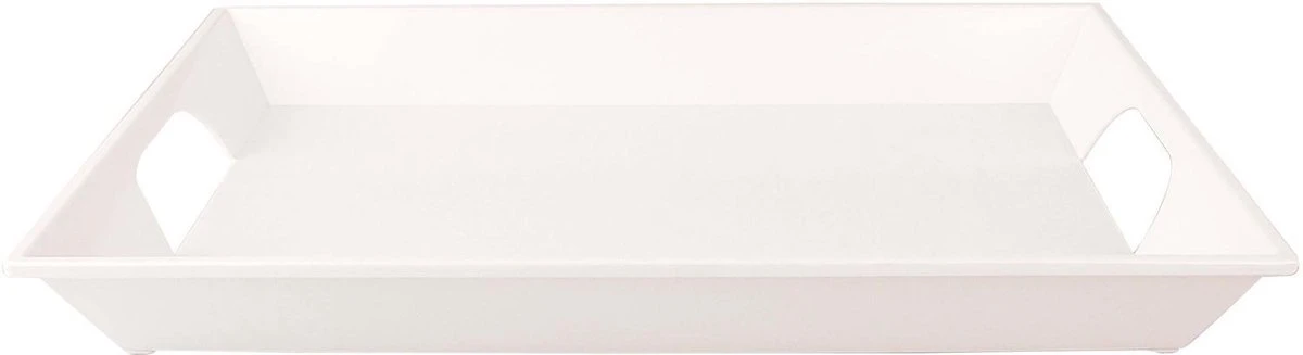Merkloos Dienblad - 41 X 30 Cm - Wit 5 Merkloos Dienblad - 41 X 30 Cm - Wit - Afbeelding 3