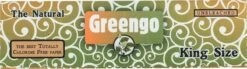 Greengo - Greengo Unbleached King Size Regular - Lange Vloei - Doos 50 Stuks