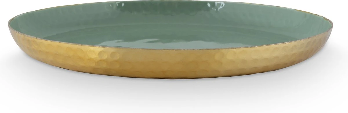Pip Studio Dienblad - Metaal - Lichtgroen - Ø 30cm 3 Pip Studio Dienblad - Metaal - Lichtgroen - Ø 30cm