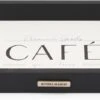 Riviera Maison Dienblad Rechthoek Hout - Premium Café Serving Tray - Wit - 30x17 Cm