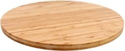 Absolu Chic - Bamboe - Kaasplank - Borrelplank - Tapasplank - 360º Roterende Draaischijf - Ø 35 Cm -KitchenAids Winkel 1200x497 2
