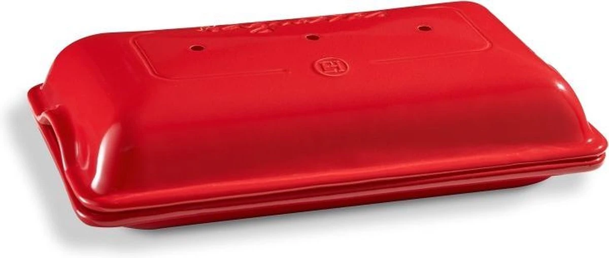 Emile Henry Baguettesvorm E-box 390x240mm Grand Cru (9506-34) 4 Emile Henry Baguettesvorm E-box 390x240mm Grand Cru (9506-34) - Afbeelding 2