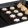 Zenker Deluxe Bakplaat Voor In De Oven - Uitschuifbaar - Universeel 33 Cm X 36,5-52cm - Teflon Anti Aanbaklaag - Universele