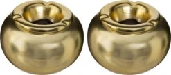 Cosy @ Home - Asbak - Keramisch - Goud - Ø 13,5 Cm -KitchenAids Winkel 1200x523