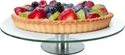 "Secret De Gourmet" Taartplateau Draaibaar | Taartplateau Met Voet | Taartbord | Taart Draaiplateau | Duurzaam | Glas / RVS | Ø 30cm 10 "Secret De Gourmet" Taartplateau Draaibaar | Taartplateau Met Voet | Taartbord | Taart Draaiplateau | Duurzaam | Glas / RVS | Ø 30cm -KitchenAids Winkel 1200x526