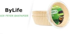 ByLife® Airfryer Bakpapier - Wegwerpbakjes Voor Airfryer - 100 Stuks - 20 CM -KitchenAids Winkel 1200x593