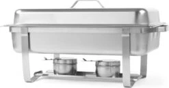 Hendi Chafing Dish Set - Buffetwarmer Economic - 9 Liter - Warmhoudschaal - 60x35,8x(H)29,5cm - Set Van 2 -KitchenAids Winkel 1200x627 1