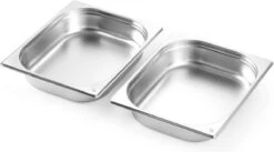 Hendi Chafing Dish Fiora GN 1/1 - 9 Liter - Incl. 6 GN Bakken - 58,5x38,5x(H)31,5cm -KitchenAids Winkel 1200x666