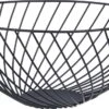 Excellent Houseware Metalen Fruitmand/fruitschaal Zwart Rond 25 Cm - Fruitschalen/fruitmanden - Draadmand -KitchenAids Winkel 1200x669