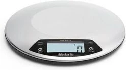 Brabantia Profile Keukenweegschaal - Rond - Met Kookwekker - RVS -KitchenAids Winkel 1200x670