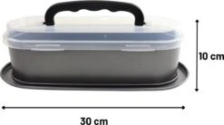 Orange85 Springvorm 30cm - Cakevorm Met Deksel - Slof Bakvorm - Sloffenring 12 Orange85 Springvorm 30cm - Cakevorm Met Deksel - Slof Bakvorm - Sloffenring -KitchenAids Winkel 1200x672