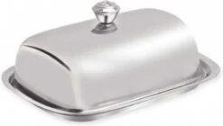 Top Choice - Botervloot Met Deksel - RVS - Mooie Opbergbox Voor Verse Boter - Foodsafe