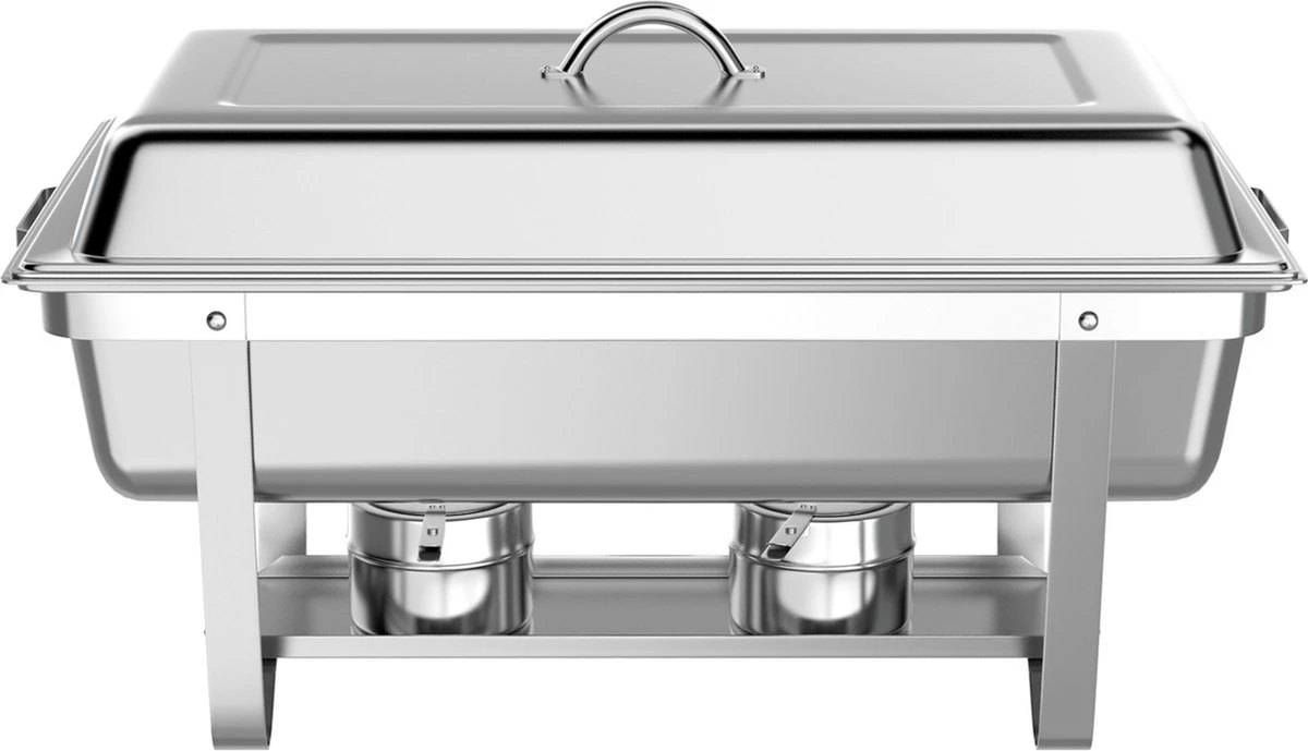 Chafing Dish - Eco - 1/1 GN - RVS - Promoline 4 Chafing Dish - Eco - 1/1 GN - RVS - Promoline - Afbeelding 2