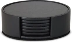 Castagnola Lederen Onderzetters Met Houder – Onderzetters Voor Glazen – Onderzetters Design – Onderzettersset – Drink Onderzetters – Leder – Leren Onderzetters – Set Van 6 – Zwart 15 Castagnola Lederen Onderzetters Met Houder – Onderzetters Voor Glazen – Onderzetters Design – Onderzettersset – Drink Onderzetters – Leder – Leren Onderzetters – Set Van 6 – Zwart -KitchenAids Winkel 1200x705