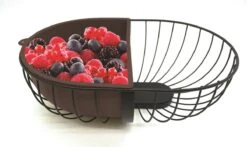 Fruitschaal/fruitmand Metaal Met Inzetbakje Zwart 30 X 20 Cm - Fruitschalen/fruitmanden - Draadmand Van Metaal 12 Fruitschaal/fruitmand Metaal Met Inzetbakje Zwart 30 X 20 Cm - Fruitschalen/fruitmanden - Draadmand Van Metaal -KitchenAids Winkel 1200x715 1