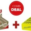 Combideal Vloei & Tips Smoking Gold King Size Box 50 + Jumbo Yellow Mellow Box 100 -KitchenAids Winkel 1200x716 1