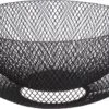 Fruitschaal/fruitmand Rond Zwart Metaal 27 Cm - Fruitschalen/fruitmanden - Draadmand Van Metaal -KitchenAids Winkel 1200x728
