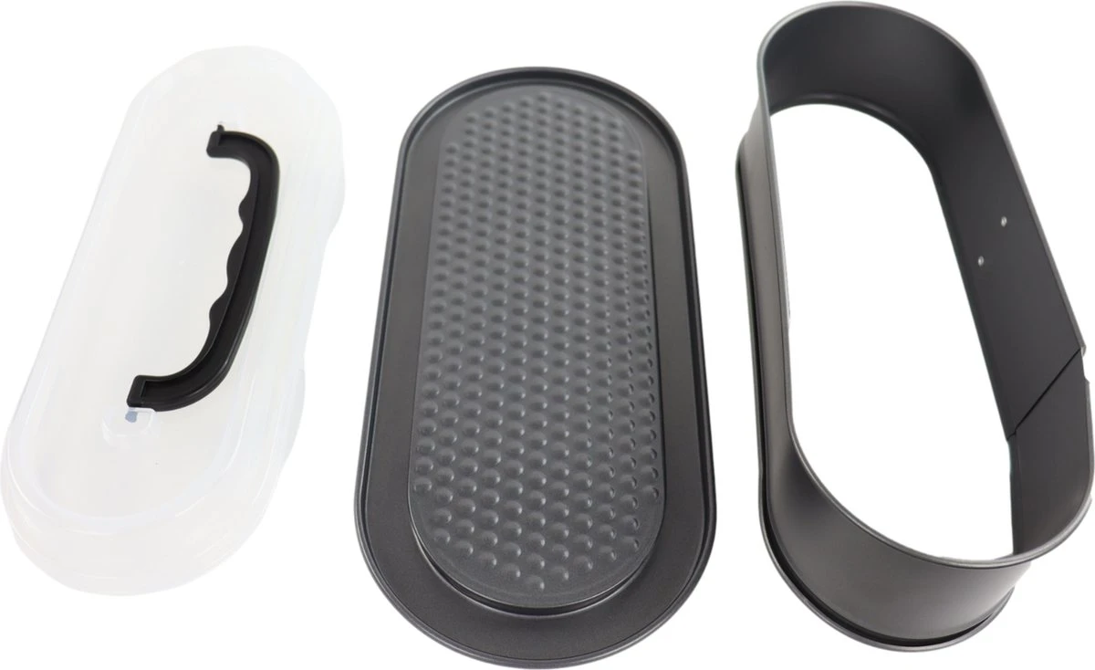 Orange85 Springvorm 30cm - Cakevorm Met Deksel - Slof Bakvorm - Sloffenring 4 Orange85 Springvorm 30cm - Cakevorm Met Deksel - Slof Bakvorm - Sloffenring - Afbeelding 2