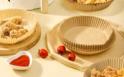 ByLife® Airfryer Bakpapier - Wegwerpbakjes Voor Airfryer - 100 Stuks - 20 CM -KitchenAids Winkel 1200x742 5