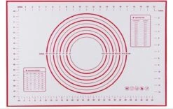 Siliconen Bakmat Non-Stick - Voor Fondant, Deeg, Isomalt - Uitrolmat - 60 X 40 Cm. Tasty Me.
