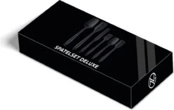 George Napoli Siliconen Spatel Set 6x Zwart | Pannenlikker | Lepel | Keukengerei | BBQ Accesoires | Oliekwast | Keukengerei Set -KitchenAids Winkel 1200x757 2