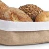 1x Jute Brood Serveer Mandjes 26 X 18 Cm - Zeller - Keukenbenodigdheden - Tafel Dekken - Ontbijten/Brunchen/Lunchen - Broodjes/bolletjes Serveren - Broodmanden 2 1x Jute Brood Serveer Mandjes 26 X 18 Cm - Zeller - Keukenbenodigdheden - Tafel Dekken - Ontbijten/Brunchen/Lunchen - Broodjes/bolletjes Serveren - Broodmanden -KitchenAids Winkel 1200x766