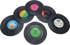 LP Vinyl Onderzetters - 6 Stuks - ODaani -KitchenAids Winkel 1200x769 1